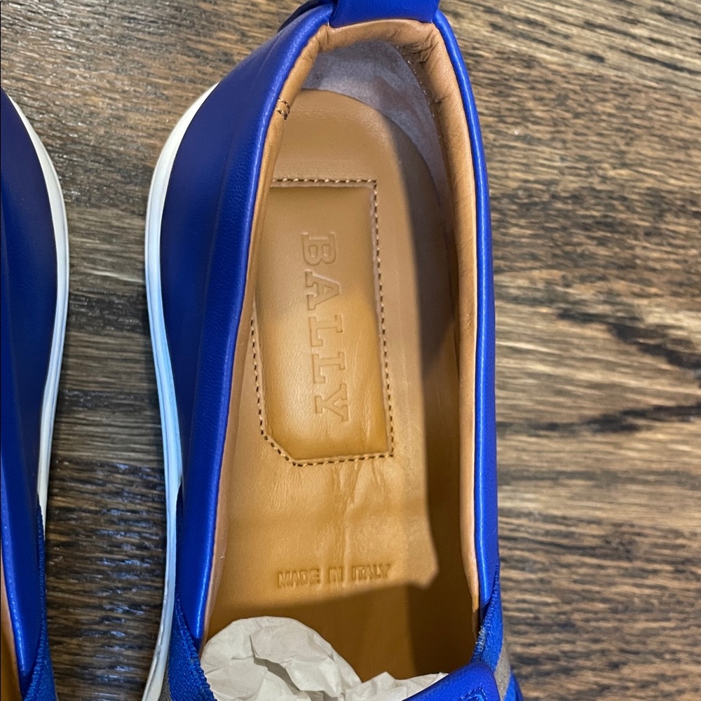 Vibrant Blue Slip-On Sneakers - Picture 5 of 6